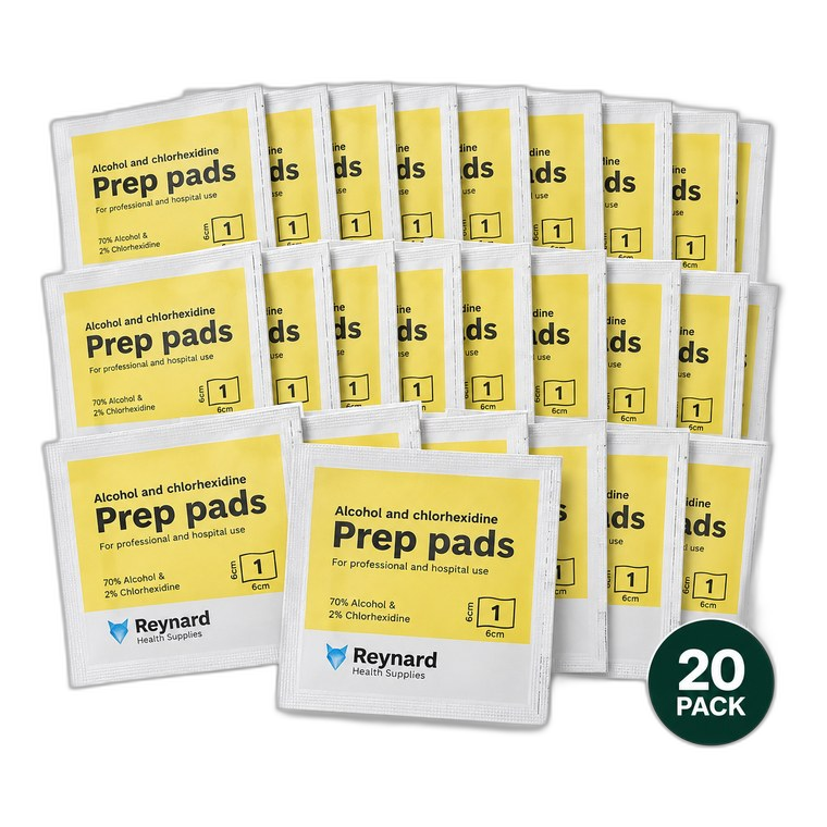 Alcohol & Chlorhexidine Prep Pads