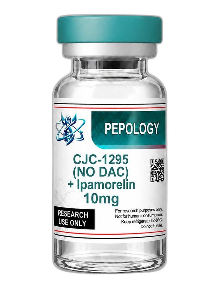 CJC-1295 (No DAC) + Ipamorelin Blend research vial