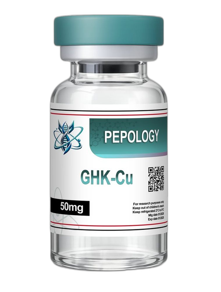 GHK-Cu research vial