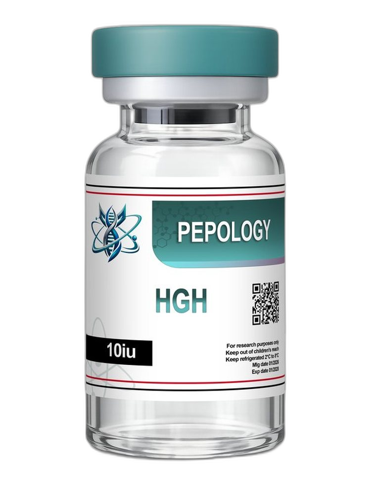 HGH research vial