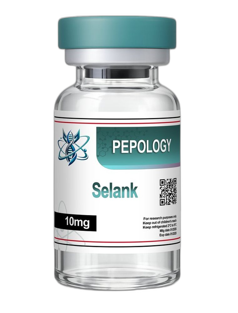 Selank research vial